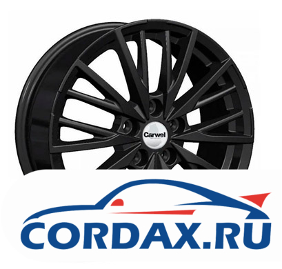 Диск Carwel Агма 7x17 5/114.3 ET35 D60.1 Black