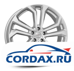 Диск Dezent TA silver 7.5x18 5/108 ET52.5 D63.4 S