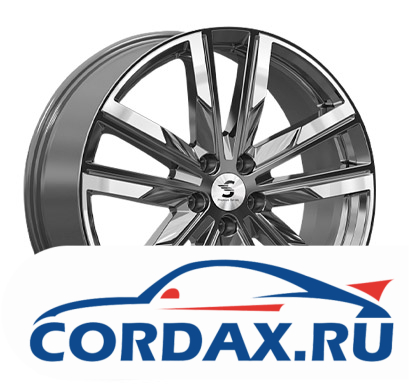 Диск Premium Series КР014 Evoque 8x20 5/108 ET40 D63.35 GlossGrapfp