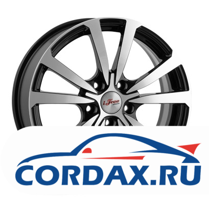 Диск iFree Бэнкс 7x17 5/114.3 ET37 D66.6 BFP