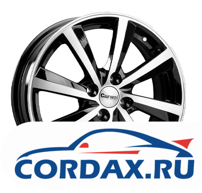Диск Carwel Селигер 6x16 4/100 ET49 D54.1 BFP