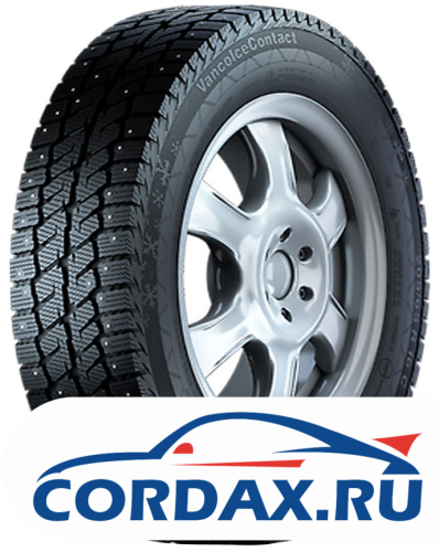 Зимняя шина Continental 195/75 R16C VancoIceContact 107/105R Шипы