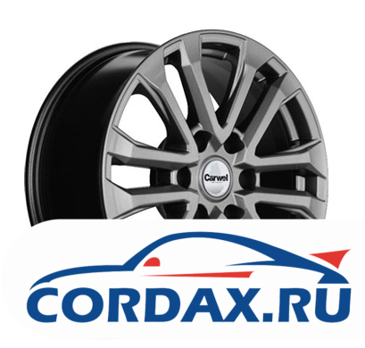Диск Carwel Пур 7.5x18 6/139.7 ET45 D93.1 Grey