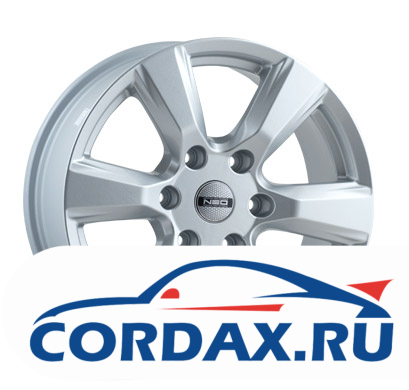 Диск NEO 705 7.5x17 6/139.70 ET25 D106.1 S