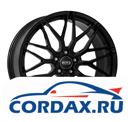 Диск Dotz Suzuka black 8x18 5/120 ET35 D72.6 Black