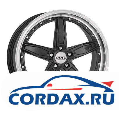 Диск Dotz SP5 dark 8x18 5/120 ET35 D72.6 HBLP