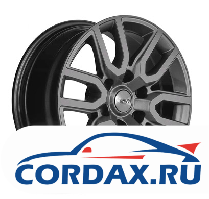 Диск Carwel Барал 8x17 6/139.7 ET50 D92.5 Grey