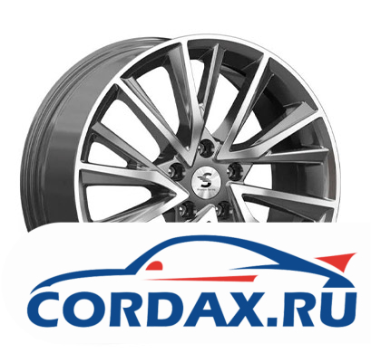 Диск Premium Series КР010 Tiggo 8 Pro 7.5x18 5/108 ET47 D60.1 GGFP