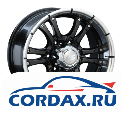Диск LS LS 161 8x16  6/139,7 ET10 D93,1 BKL