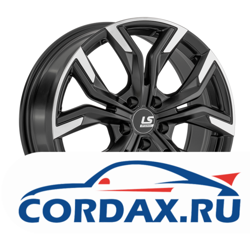 Диск LS FlowForming LS RC92 7x17  5/120 ET50 D65,1 BKSF