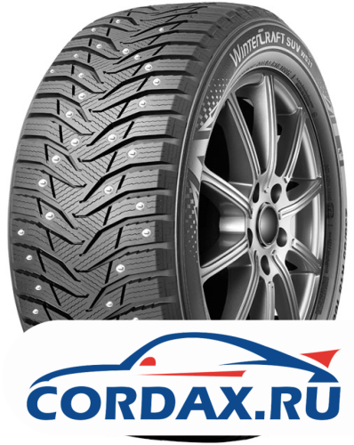 Зимняя шина Kumho 215/70 R16 WinterCraft SUV Ice WS31 100T Шипы