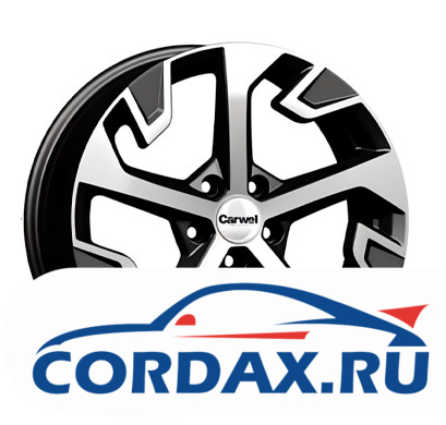 Диск Carwel Таскан 7.5x18 5/108 ET47 D60.1 BFP
