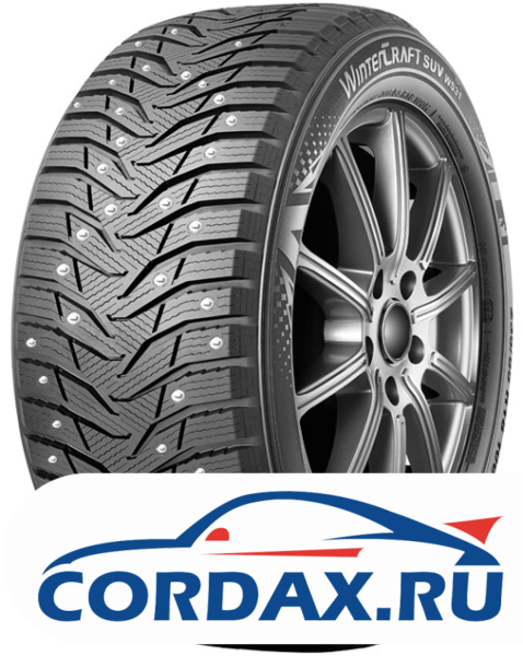 Зимняя шина Kumho 225/60 R17 WinterCraft SUV Ice WS31 99H Шипы