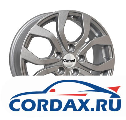 Диск Carwel Буссе 6.5x16 5/114.3 ET50 D67.1 S