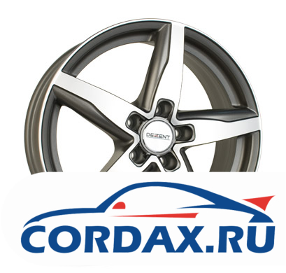 Диск Dezent RF dark 7x16 5/108 ET43 D70.1 HBFP