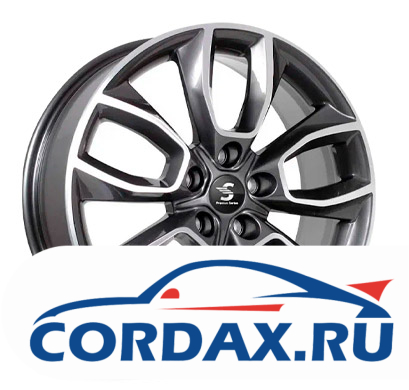 Диск Premium Series КР001 Karoq 7x18 5/112 ET45 D57.1 GlossGrapfp