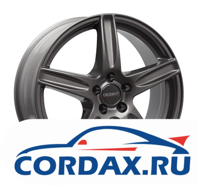 Диск Dezent L dark 6x15 5/114.3 ET40 D71.6 HB