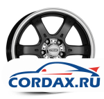 Диск Dotz Crunch 8x18 5/114.3 ET35 D71.6 BKL