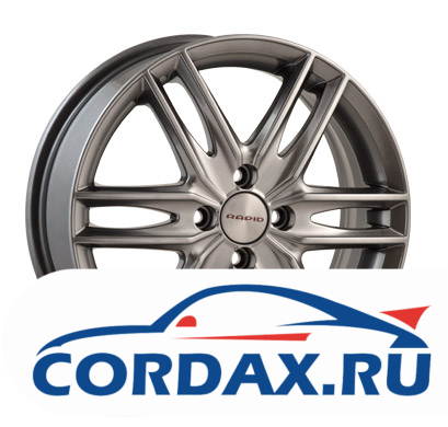 Диск КиК Монтеррей-Оригинал 6x16 5/114.3 ET43 D67.1 HB