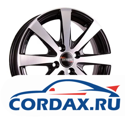 Диск Tech Line 534 5.5x15 4/100 ET45 D54.1 BFP