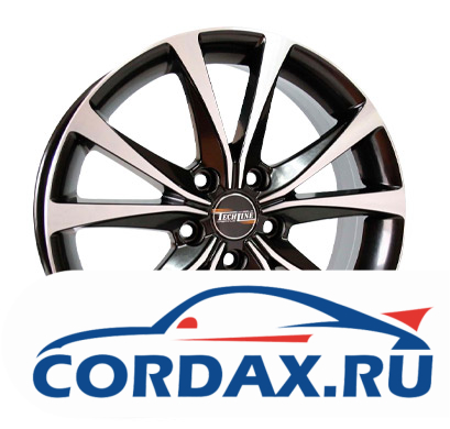 Диск Tech Line 734 6.5x17 5/114.30 ET50 D67.1 BFP
