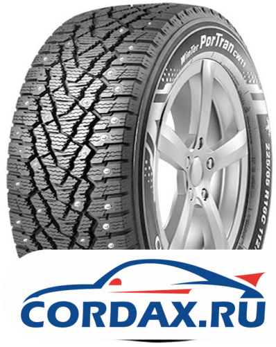 Зимняя шина Kumho 225/70 R15C Winter PorTran CW11 112/110R Шипы