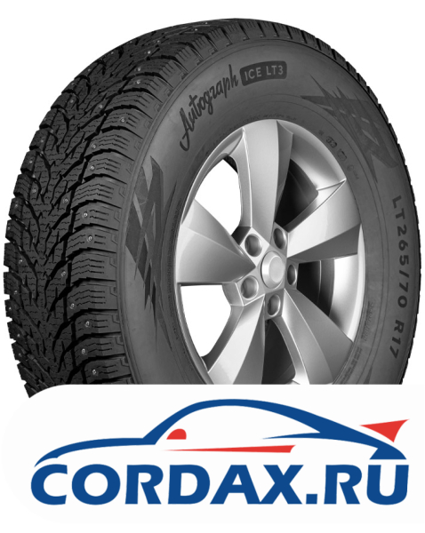 Зимняя шина Ikon 245/75 R16 Autograph Ice LT3 120/116Q Шипы