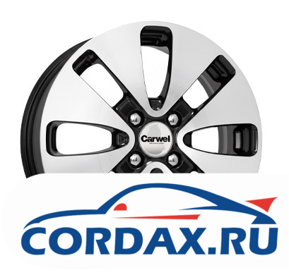 Диск Carwel Сенеж 6x15 4/100 ET46 D54.1 BFP