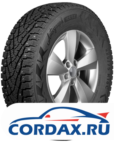 Зимняя шина Ikon 205/70 R15C Autograph Ice C3 106/104R Шипы