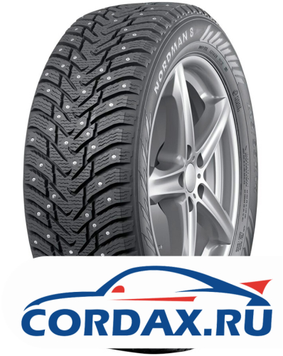 Зимняя шина Ikon 225/55 R16 Nordman 8 (Character Ice 8) 99T Шипы