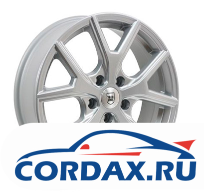 Диск Tech Line 735 7.0x17 5/114.30 ET45 D67.1 S
