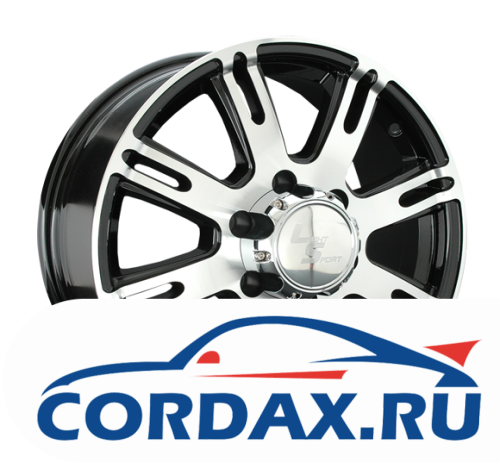 Диск LS LS 213 8,5x20  6/139,7 ET25 D106,1 BKF