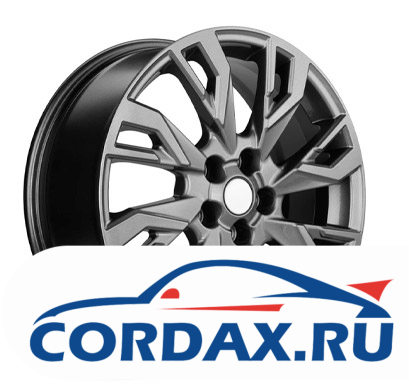 Диск Carwel Чеко 7x18 5/112 ET43 D57.1 Grey